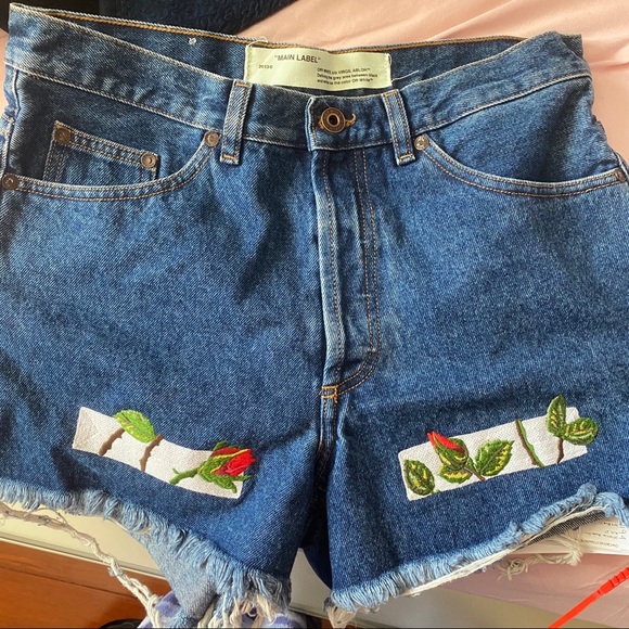 Off-White Denim Shorts